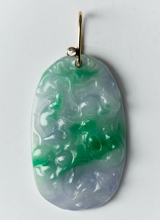 Carved Jade Pendant